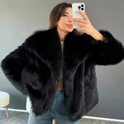 Montiqeu - Luxe Faux Fur Damesjas voor de Winter