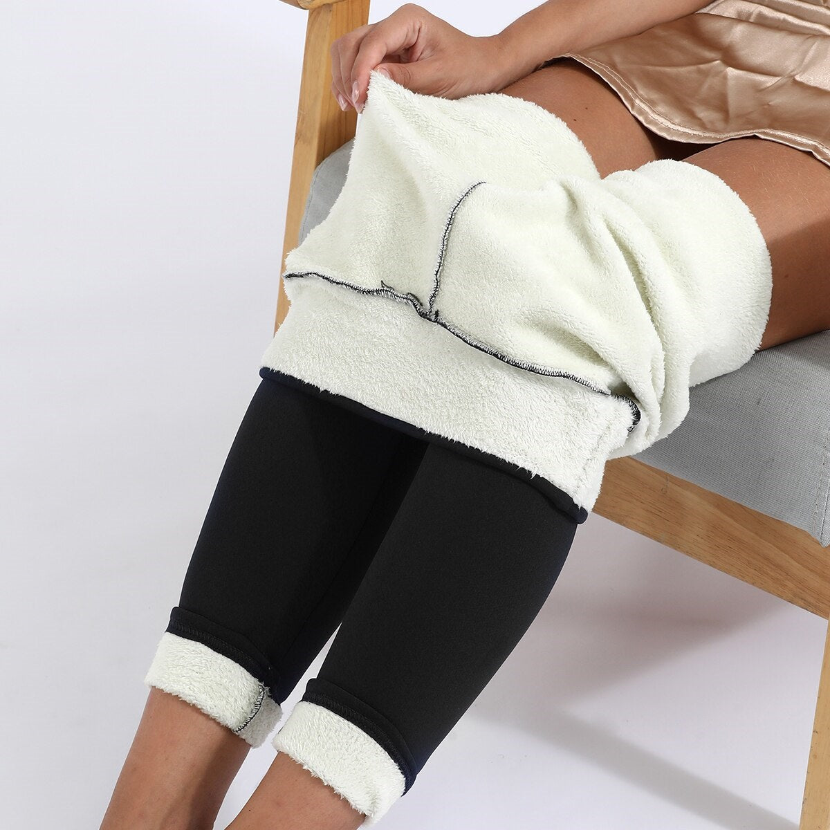 Montiqeu - Thermo Legging met Fleecevoering voor Dames