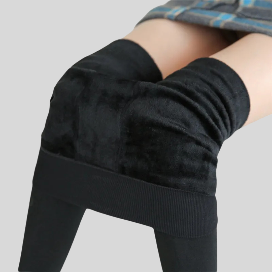 Montiqeu - Winter Legging met Dikke Fleecevoering voor Dames