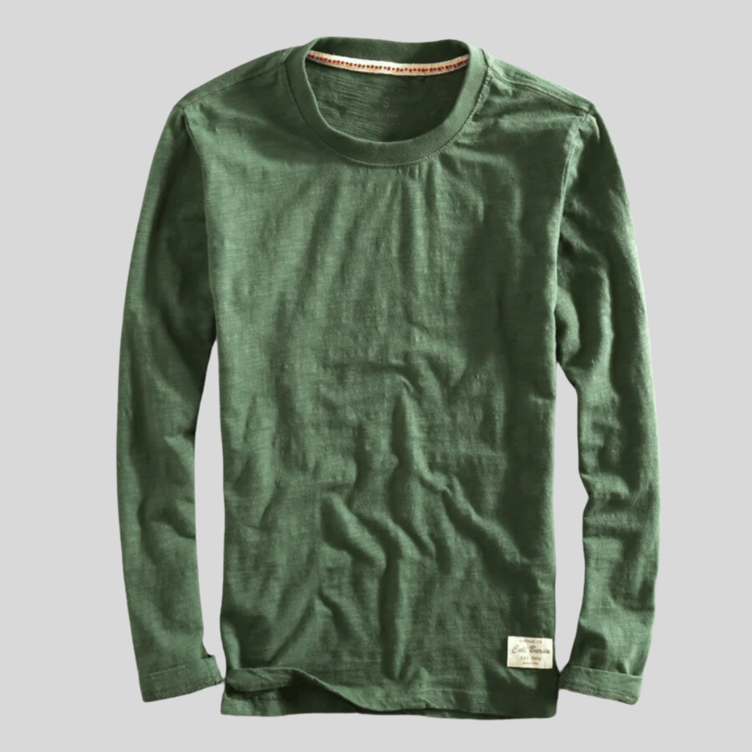 Montique - Basic Lange Mouw T-shirt voor Heren