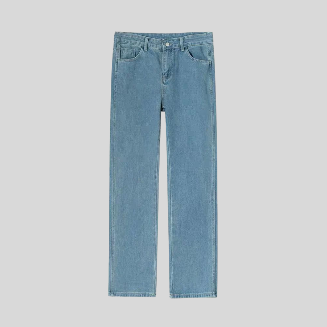 Montiqeu - Straight Cotton Jeans voor Heren