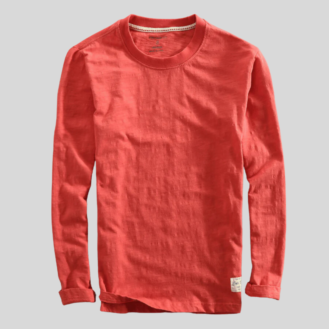 Montique - Basic Lange Mouw T-shirt voor Heren