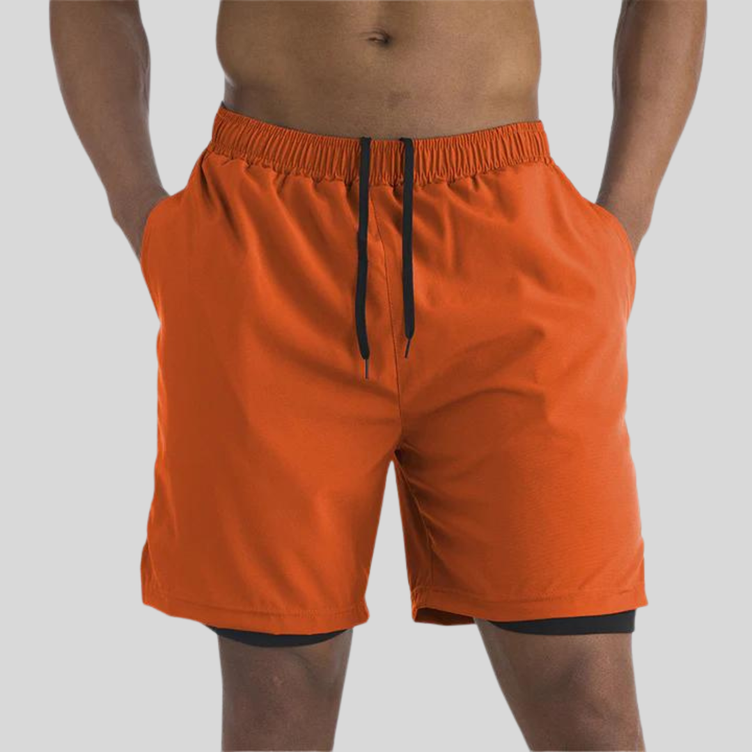 Montiqeu - Hardloopshorts met Binnenvoering en Telefoonvakje