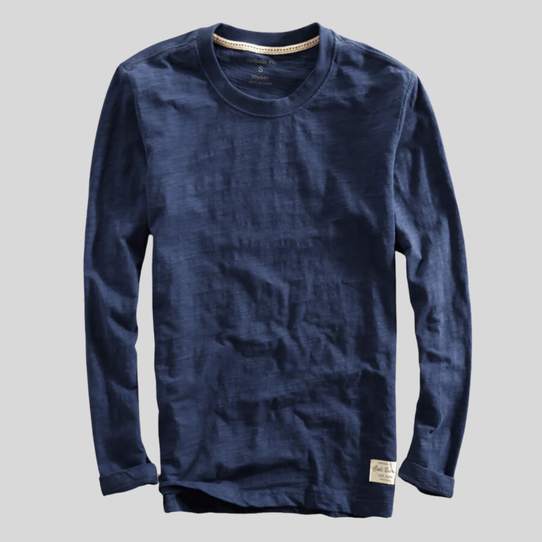 Montique - Basic Lange Mouw T-shirt voor Heren