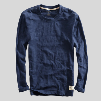 Montique - Basic Lange Mouw T-shirt voor Heren