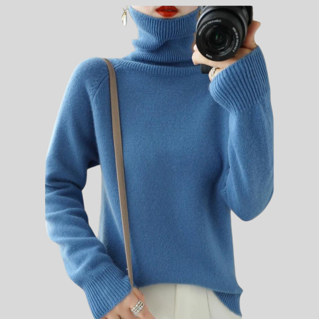 Montiqeu - Cozy Cashmere Knit Sweater voor Dames