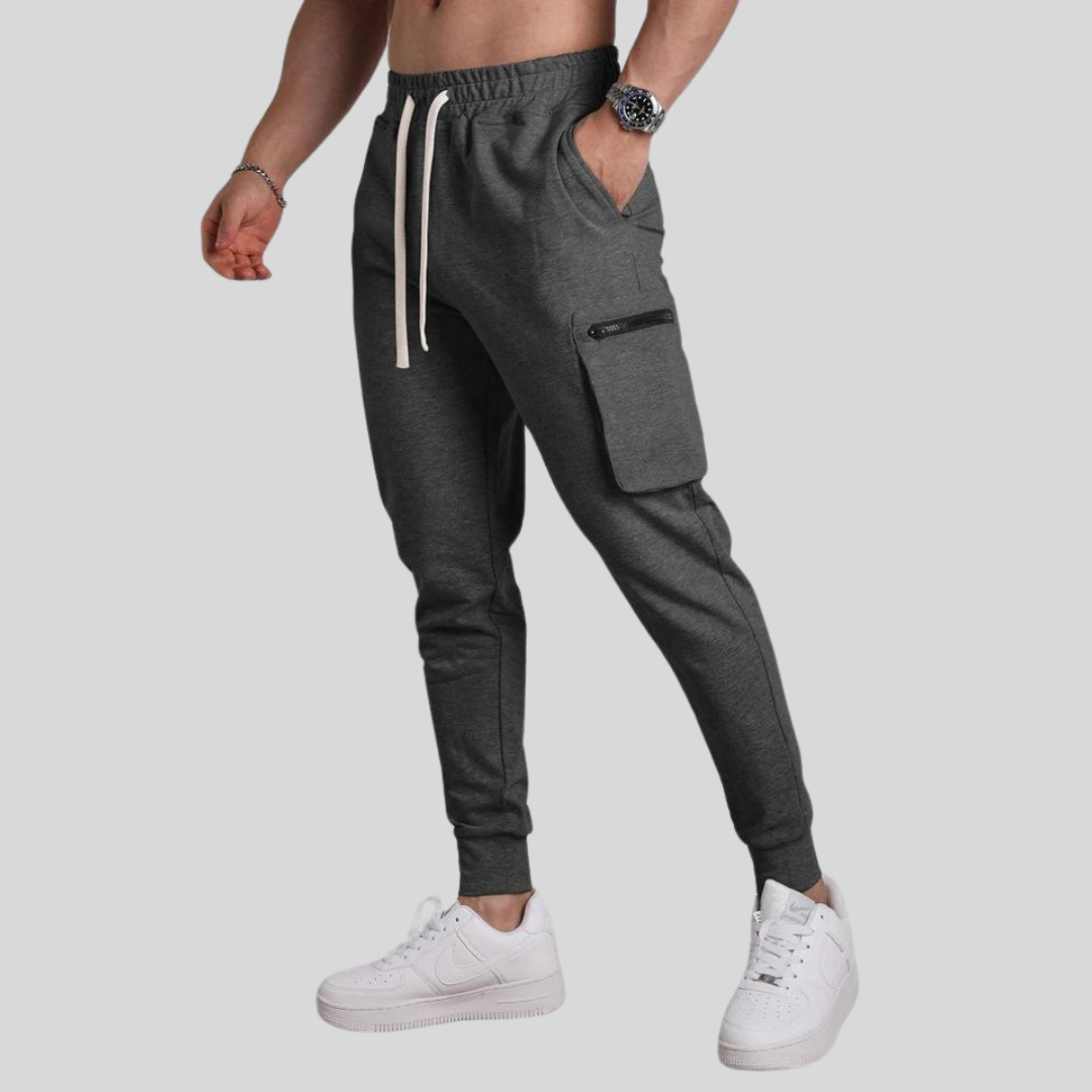 Montiqeu - Muscle Fit Jogging Broek Voor Heren