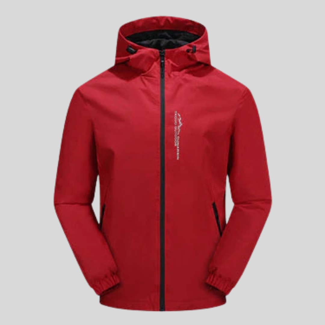 Montique - Elegante en Functionele Softshell Jas met Capuchon voor Heren