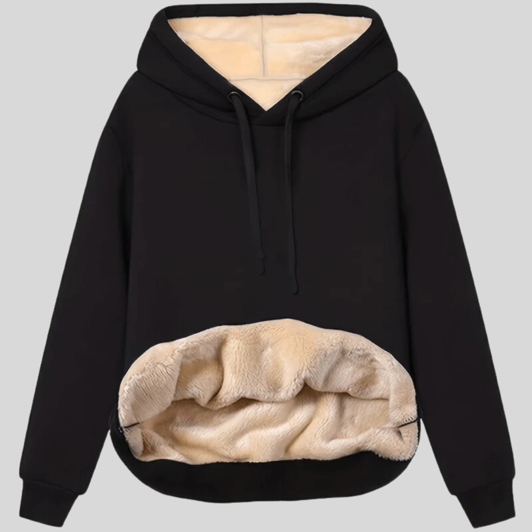 Montique - Omkeerbare Hoodie met Warme Sherpa Voering