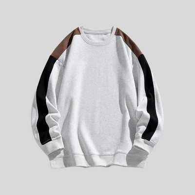 Montiqeu - Kleurblok Sweatshirt Voor Heren