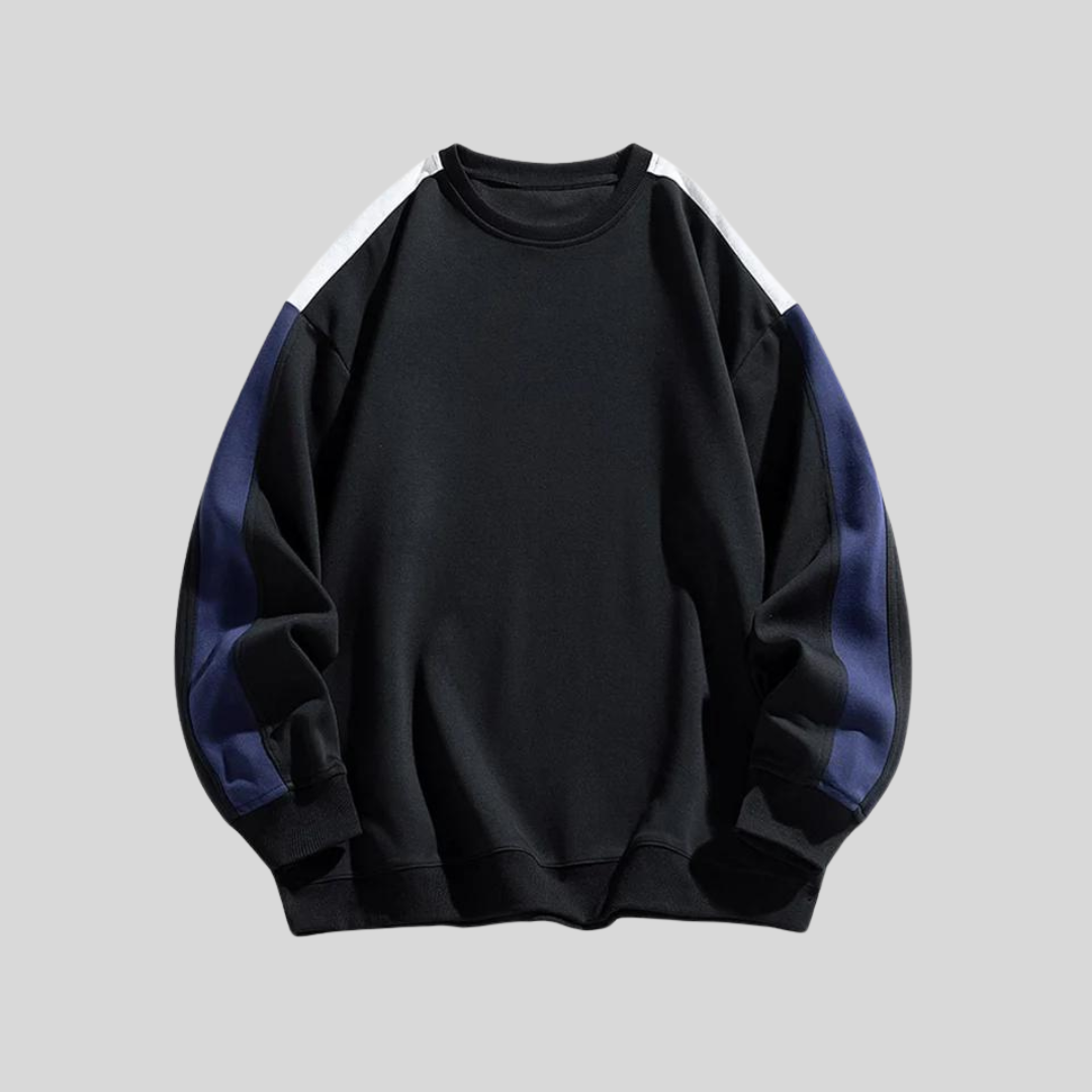 Montiqeu - Kleurblok Sweatshirt Voor Heren