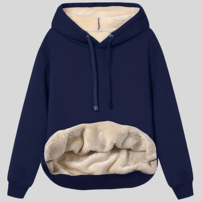 Montique - Omkeerbare Hoodie met Warme Sherpa Voering