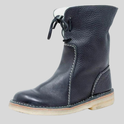 Montiqeu - Vintage Stiefel met Wolvulling