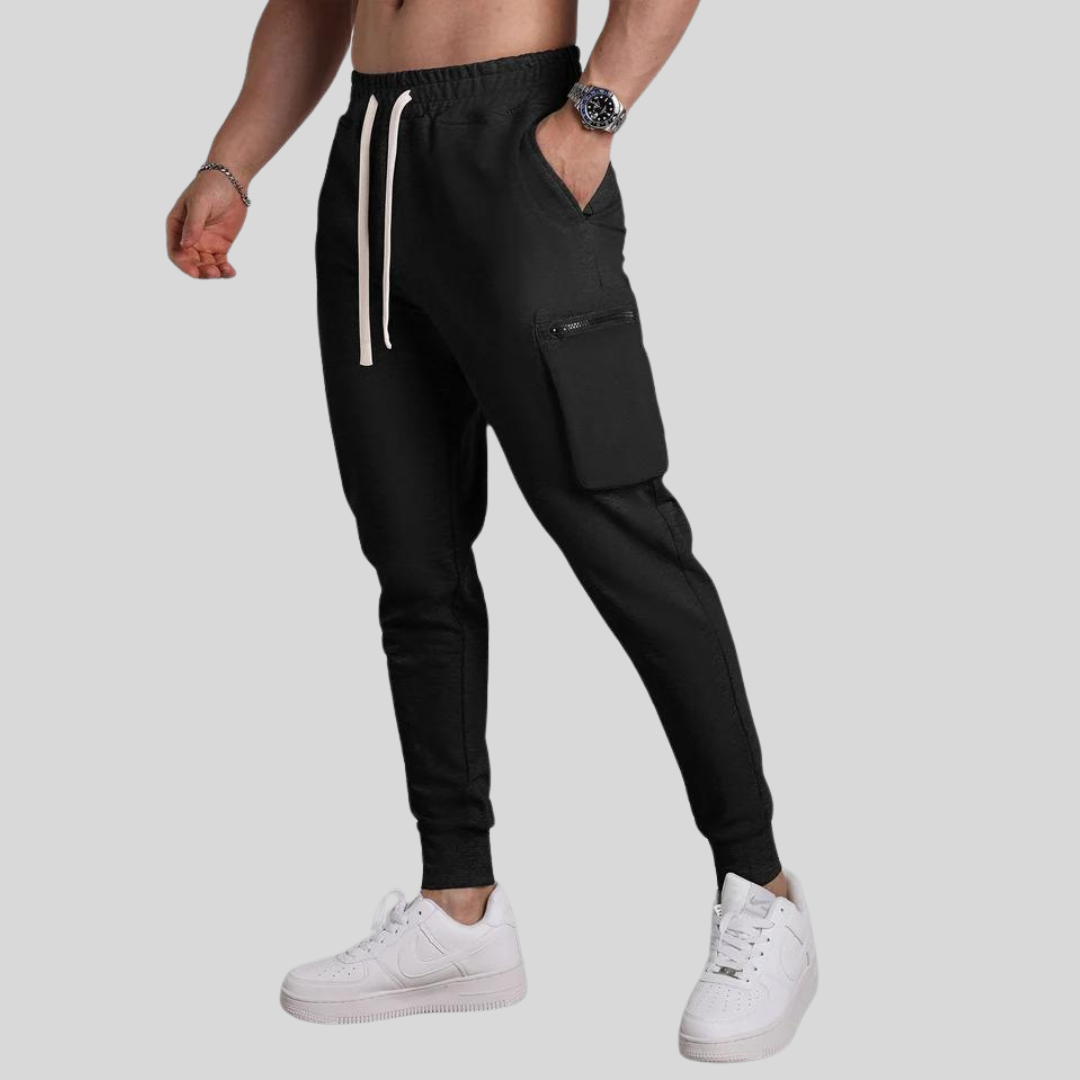 Montiqeu - Muscle Fit Jogging Broek Voor Heren