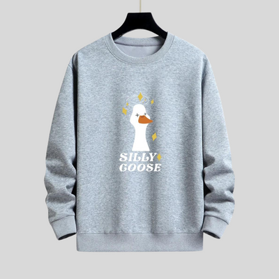 Montiqeu - Dizzy Goose Relax Fit Sweatshirt Voor Mannen