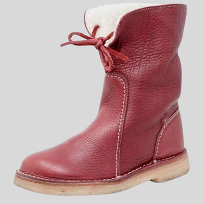 Montiqeu - Vintage Stiefel met Wolvulling