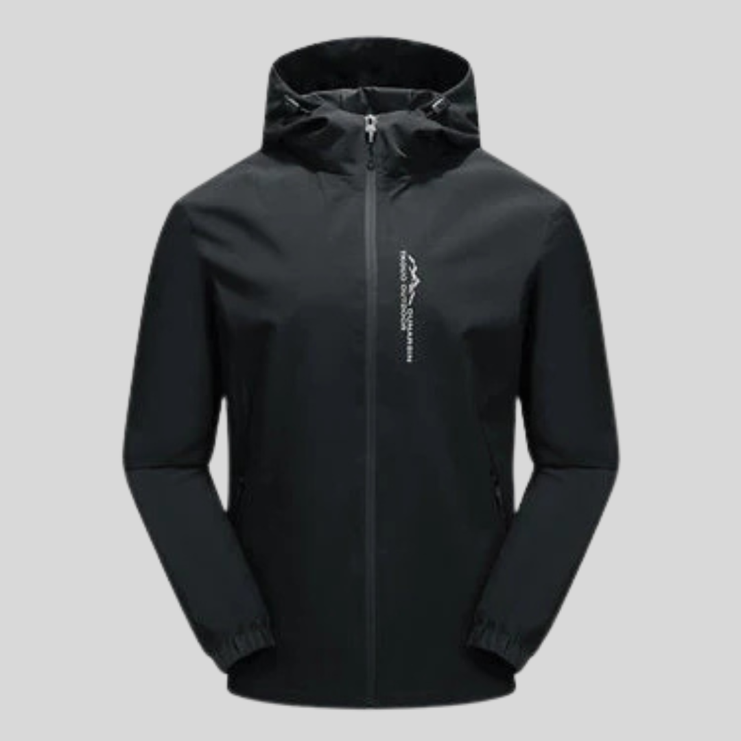 Montique - Elegante en Functionele Softshell Jas met Capuchon voor Heren