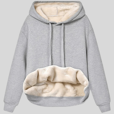 Montique - Omkeerbare Hoodie met Warme Sherpa Voering