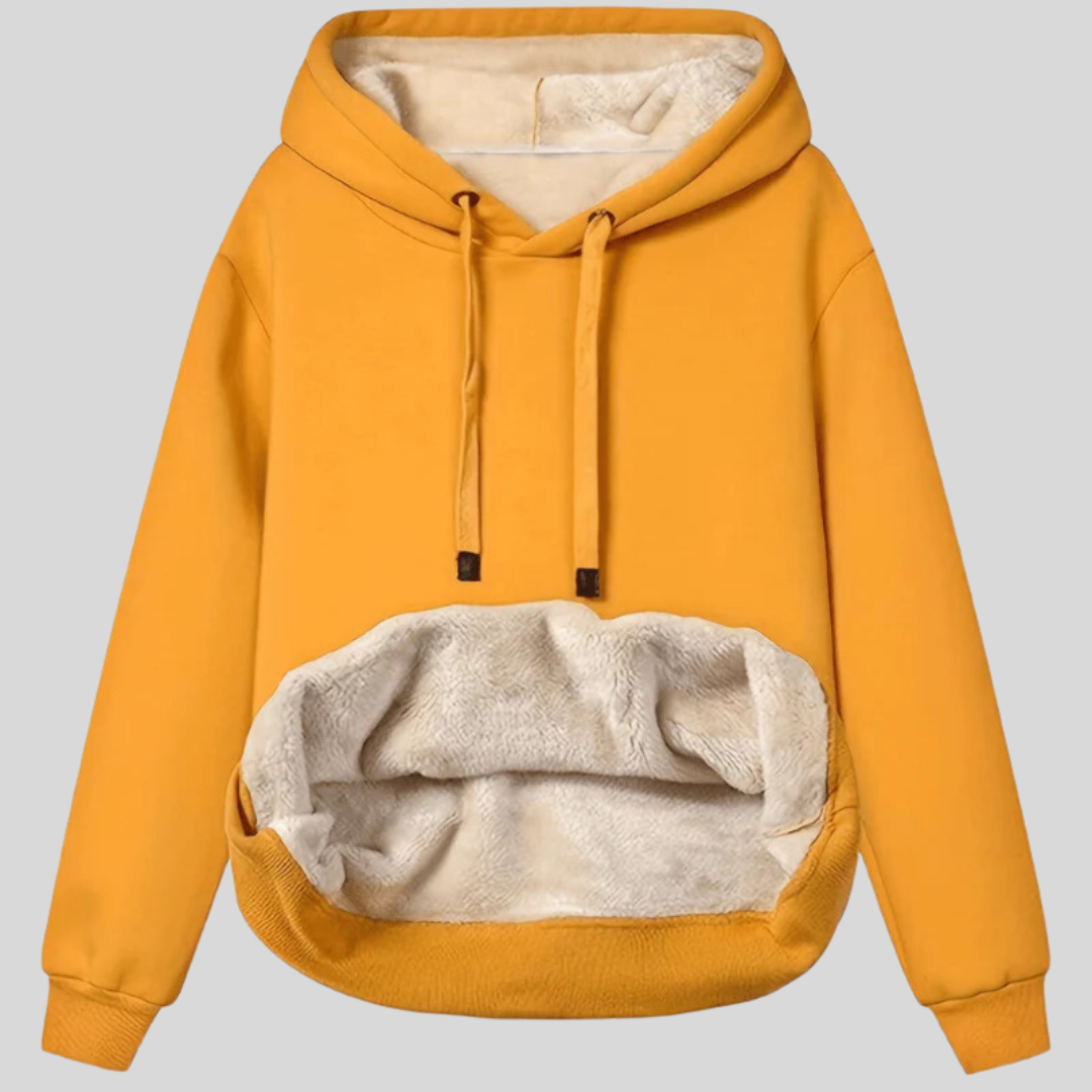 Montique - Omkeerbare Hoodie met Warme Sherpa Voering