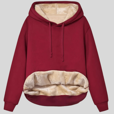 Montique - Omkeerbare Hoodie met Warme Sherpa Voering