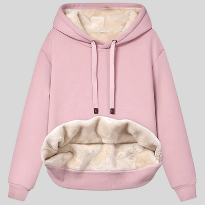 Montique - Omkeerbare Hoodie met Warme Sherpa Voering