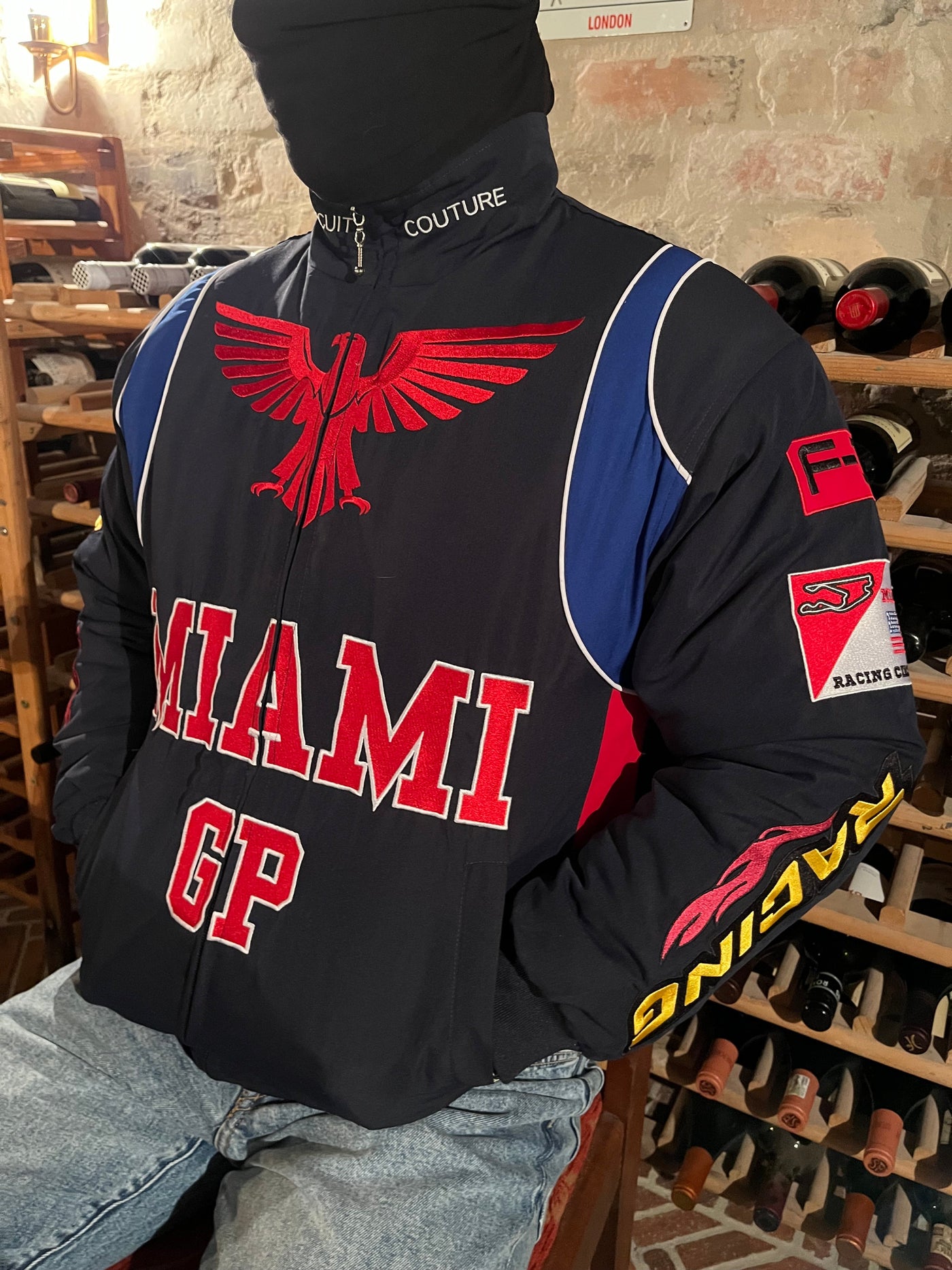 Montiqeu - Limited Edition Miami F1 Circuit Couture Bomber Jacket