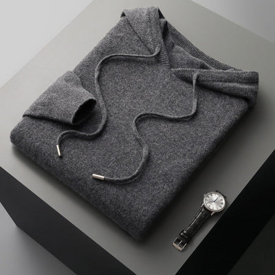 Montiqeu - Luxe Cashmere Hoodie voor Heren