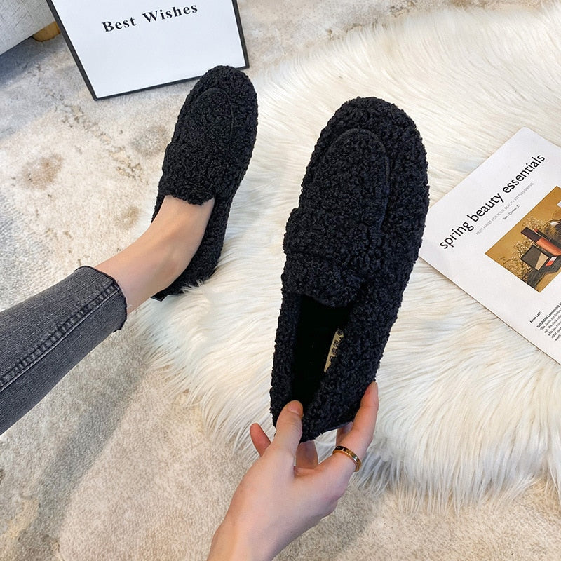 Montiqeu - Warme Fleece Loafers