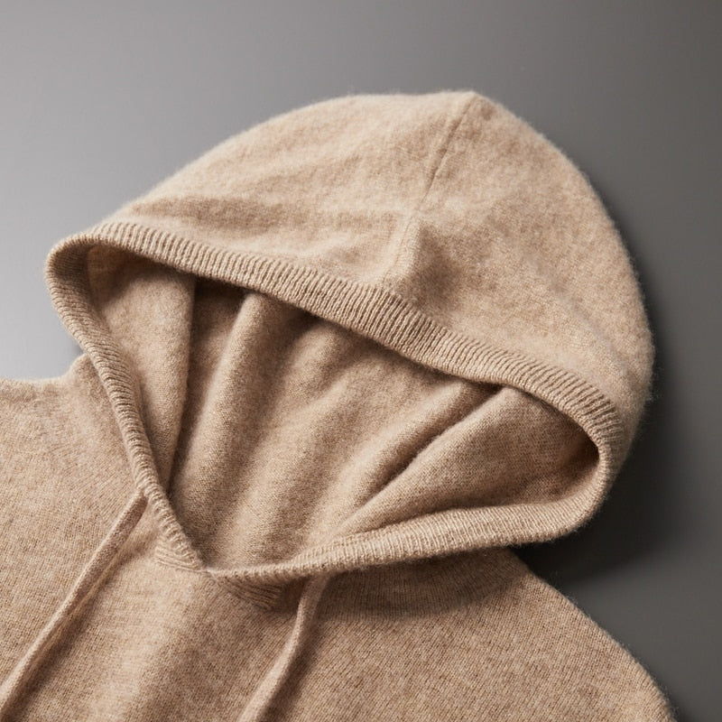 Montiqeu - Luxe Cashmere Hoodie voor Heren