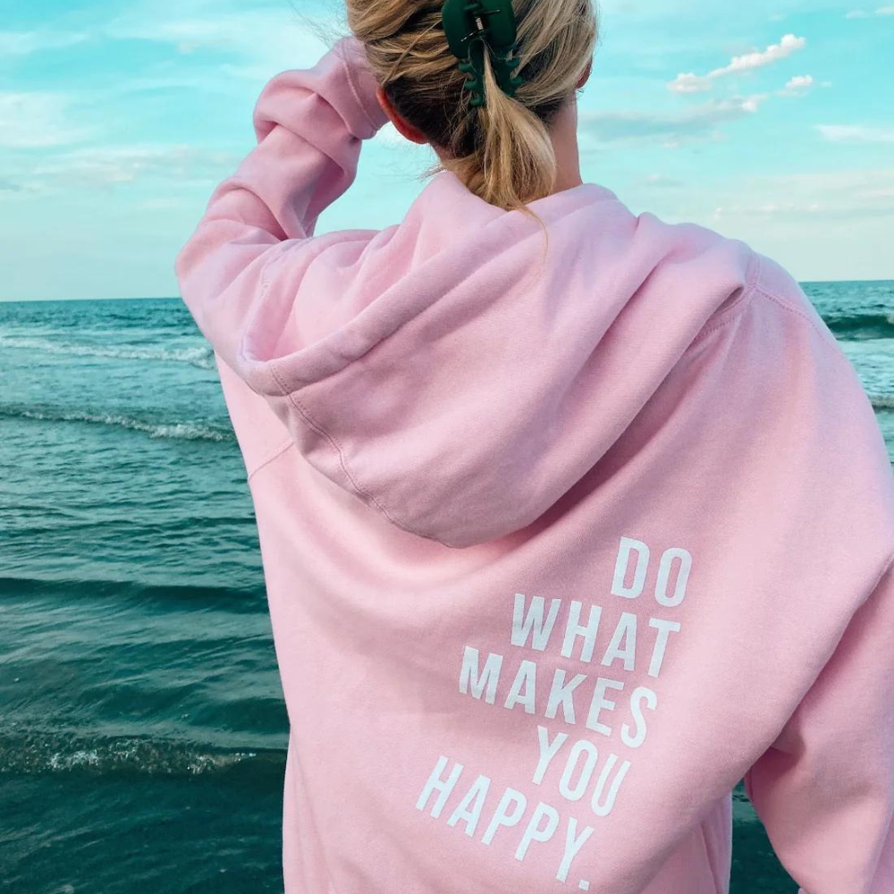 Montiqeu - Oversized Hoodie met Inspirerende Tekst