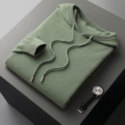 Montiqeu - Luxe Cashmere Hoodie voor Heren