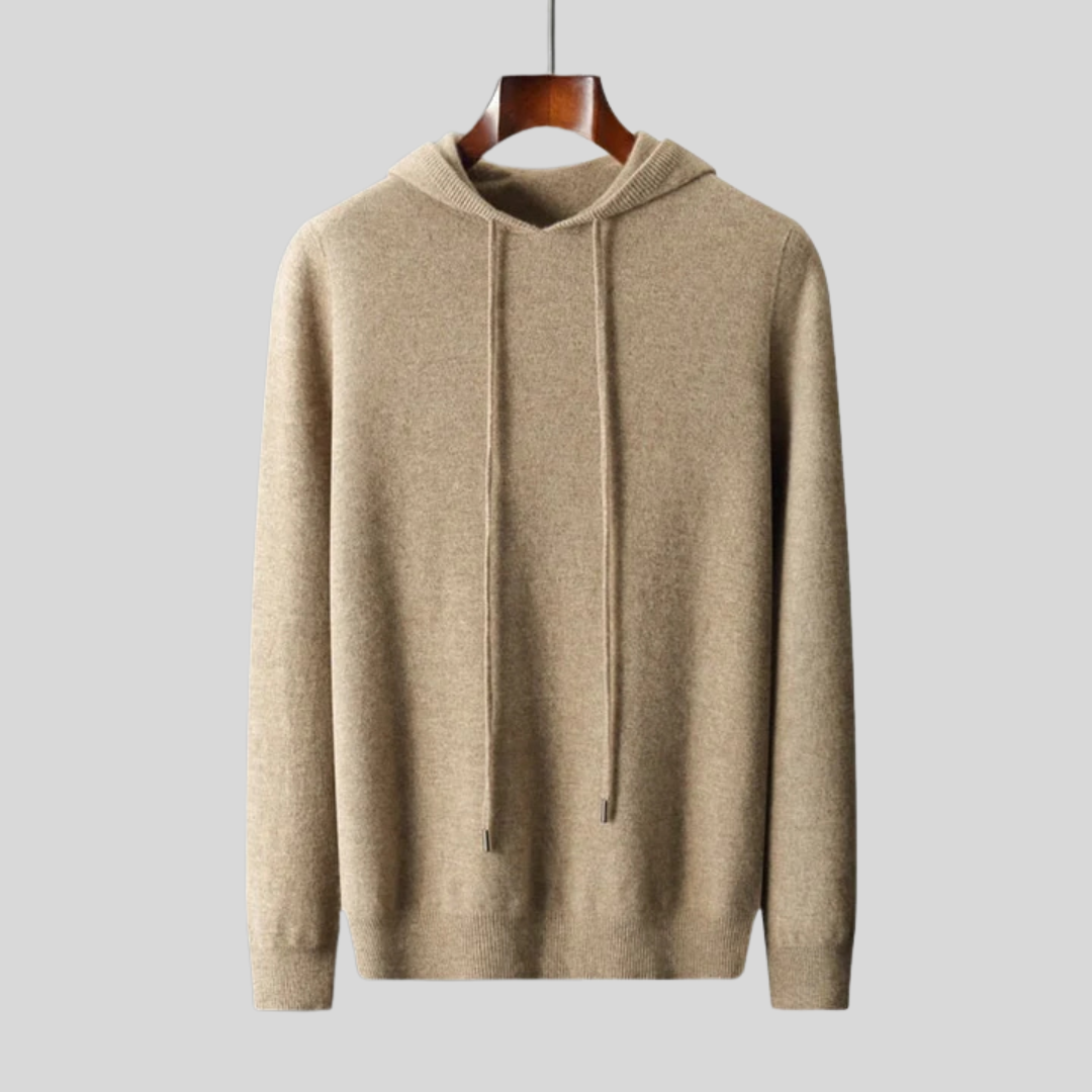 Montiqeu - Luxe Cashmere Hoodie voor Heren